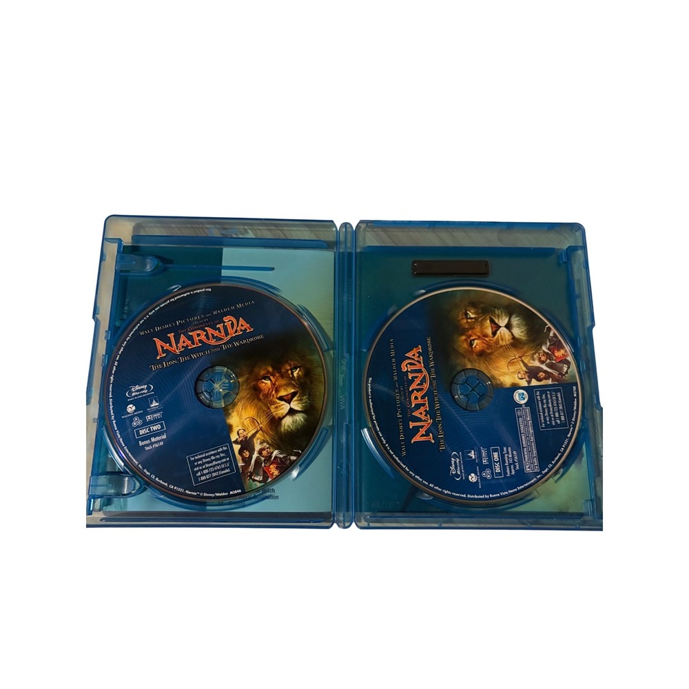 Chronicles of Narnia Lion Witch Wardrobe Blu-ray 2-Disc Disney Walden Media - Picture 4 of 4